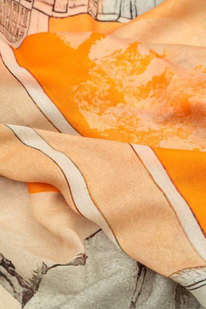 Parfum de Ville Cashmere Silk Scarf 6