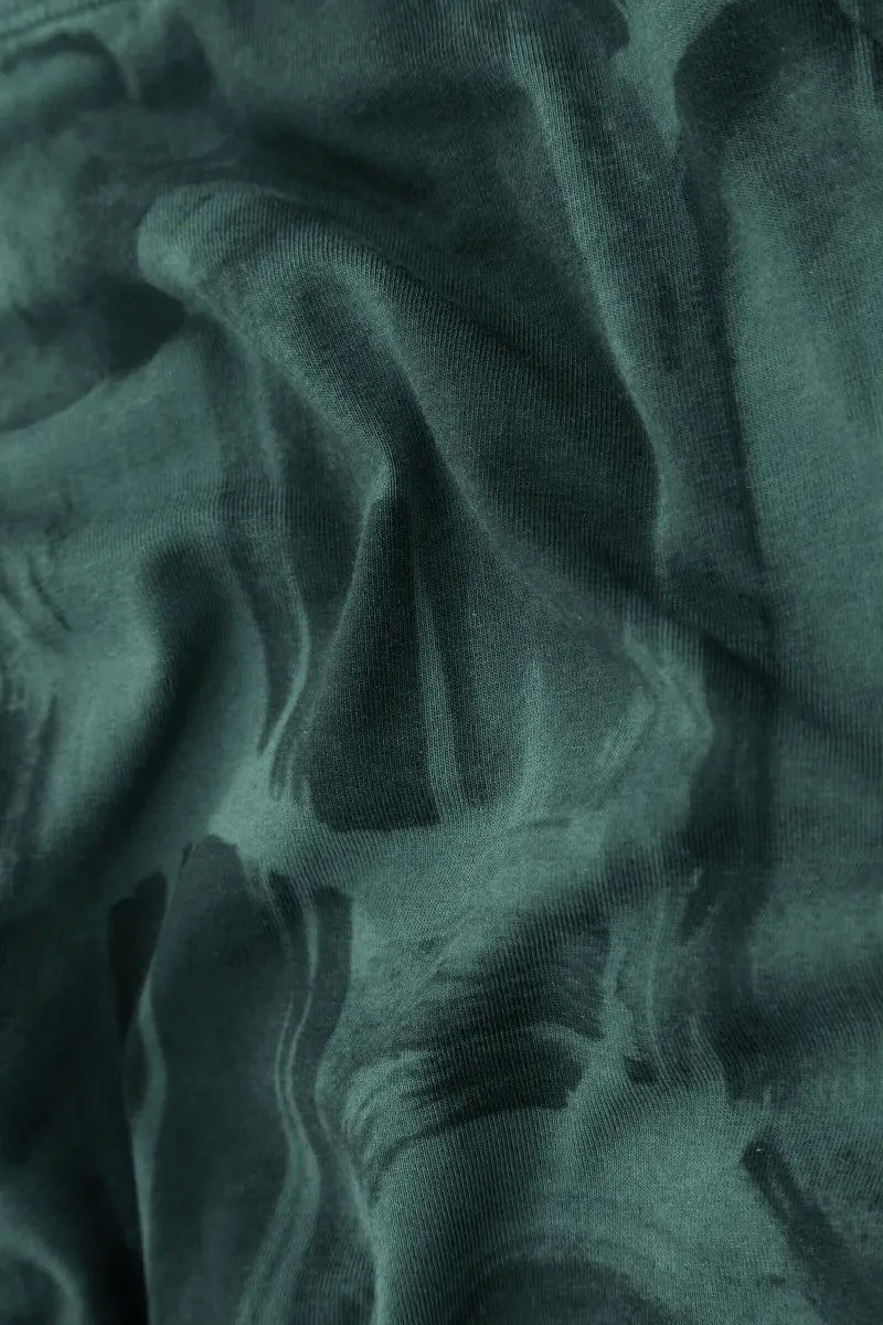 Peacock Paintwave Cotton Leggings 4