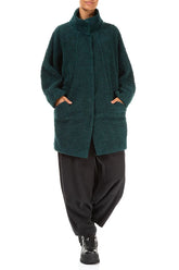 Peacock Teddy Cotton Coat 3