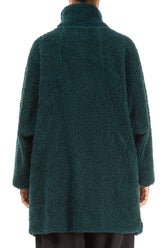 Peacock Teddy Cotton Coat 2
