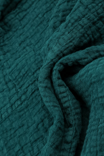 Peacock Textured Linen Trousers 5