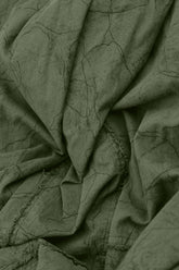 Raw Collar Forest Mist Marble Cotton Jacket 7