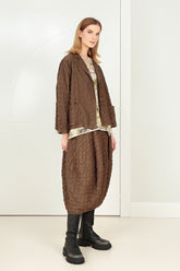 Raw Edge Retro Cotton Blouse 6