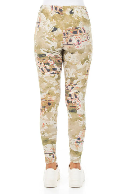 Retro Cotton Leggings 2