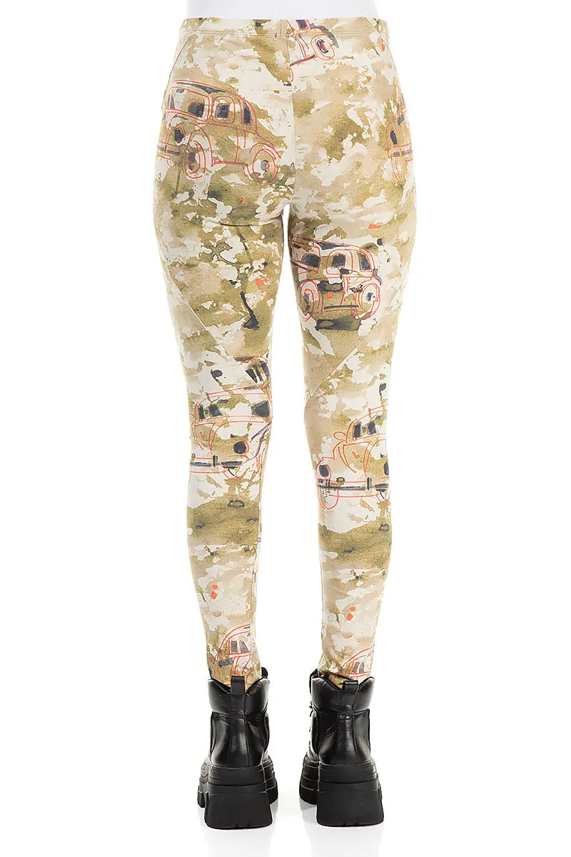 Retro Cotton Leggings 2