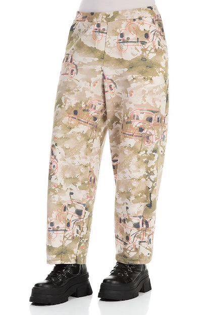 Retro Cotton Trousers 3