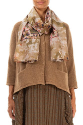 Retro Silk Cotton Scarf 2