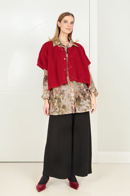 Retro Silk Cotton Shirt 6