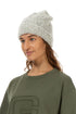 Ribbed Cuff Mélange Pearl Alpaca Wool Beanie Hat 1