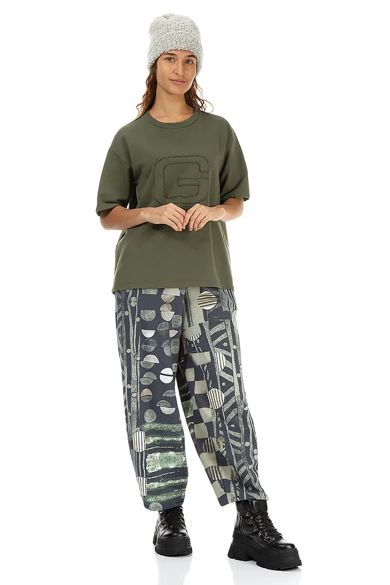 Ribbed Cuff Mélange Pearl Alpaca Wool Beanie Hat 2