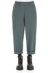 Roll Up Peacock Cotton Twill Trousers 1