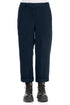 Roll Up Royal Blue Mélange Linen Trousers 1