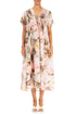 Romantic Oasis Linen Dress 1