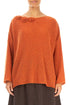 Rosette Ember Wool Sweater 1