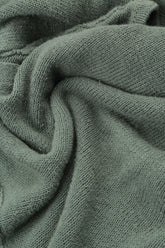 Rounded Sage Linen Cardigan 5