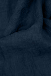 Royal Blue Linen Dungaree Dress 5