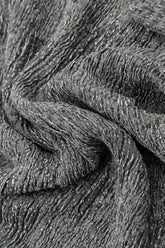 Silver Textured Silk Linen Blouse 5