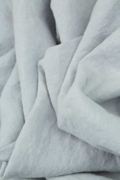 Two Pockets Silver Grey Gauze Linen Tunic 5