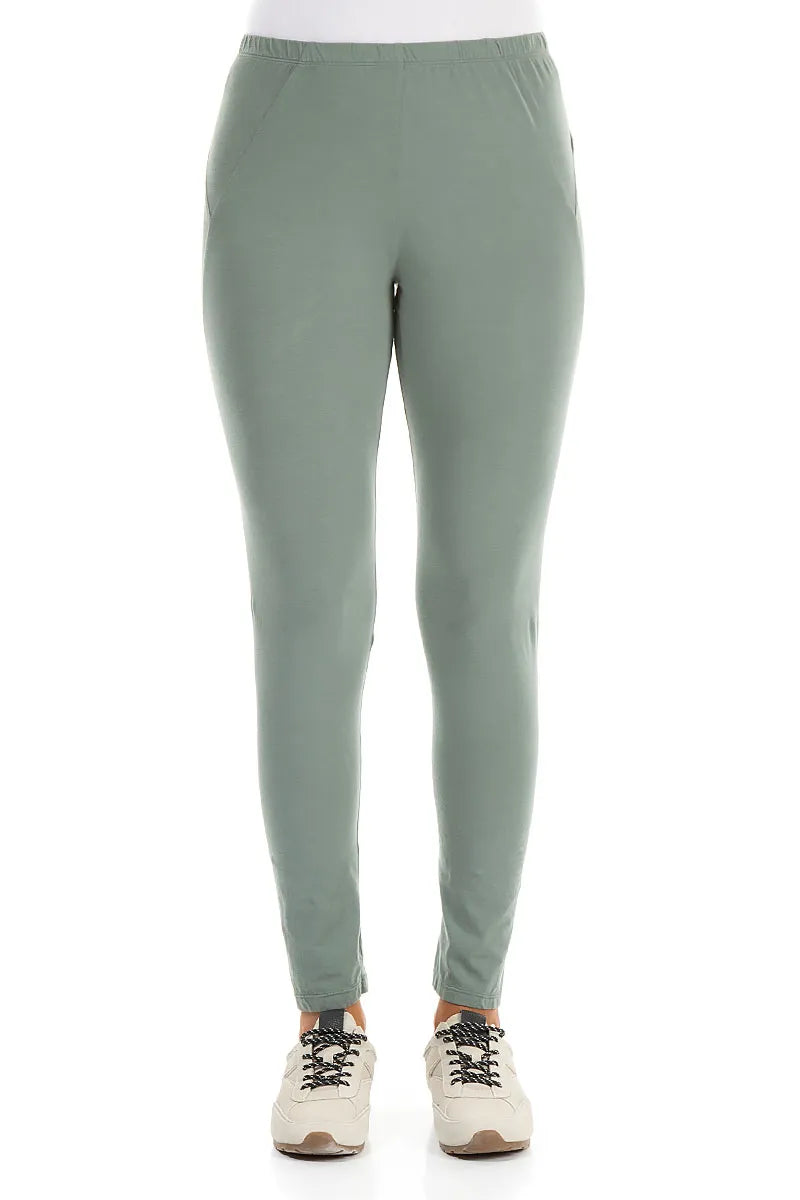 Sage Cotton Leggings