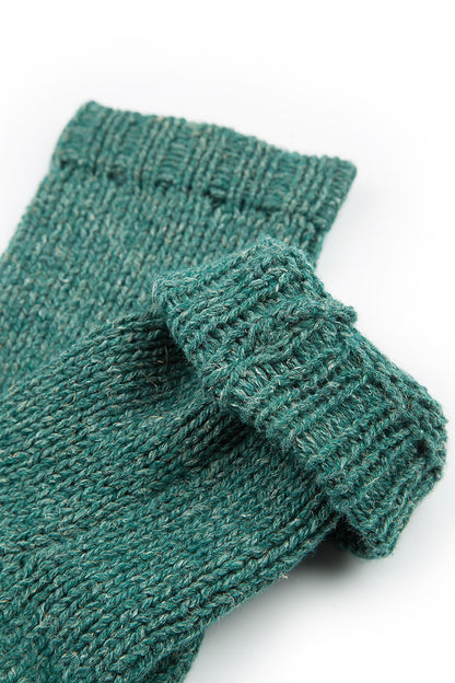 Sage Green Wool Linen Socks