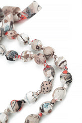 Savannah Silk Bamboo Bead Necklace 5