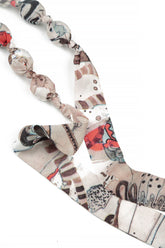 Savannah Silk Bamboo Bead Necklace 6