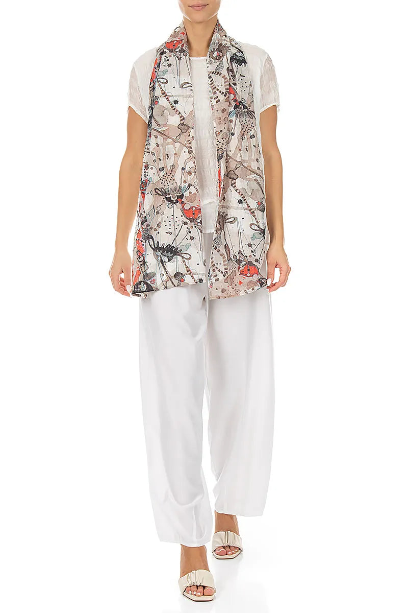 Savannah Textured Silk Scarf