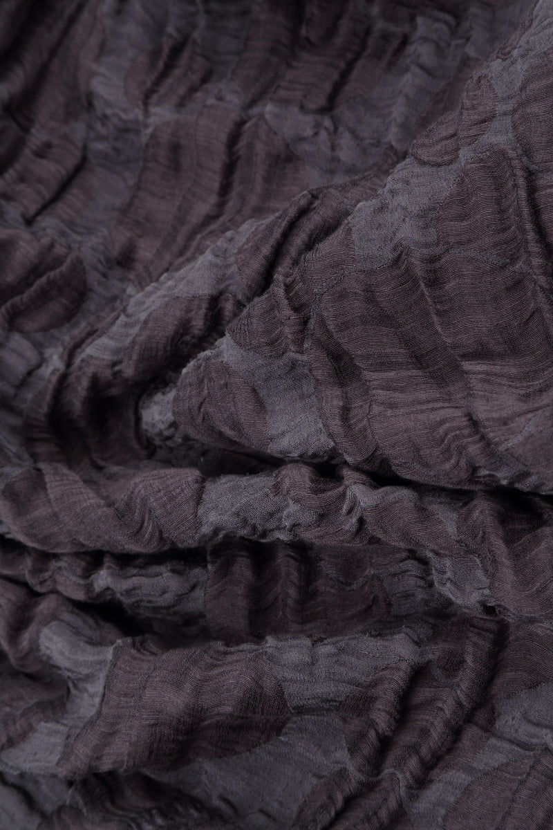 Side Pocket Vintage Violet Circle Silk Linen Tunic 5