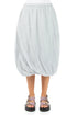 Silver Grey Tulip Cotton Skirt 1