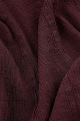 Single Pocket Maroon Linen Tunic 5