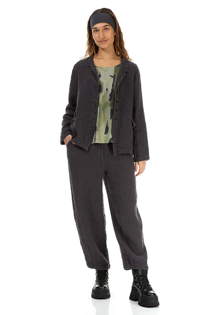 Slate Blue Cotton Headband 2