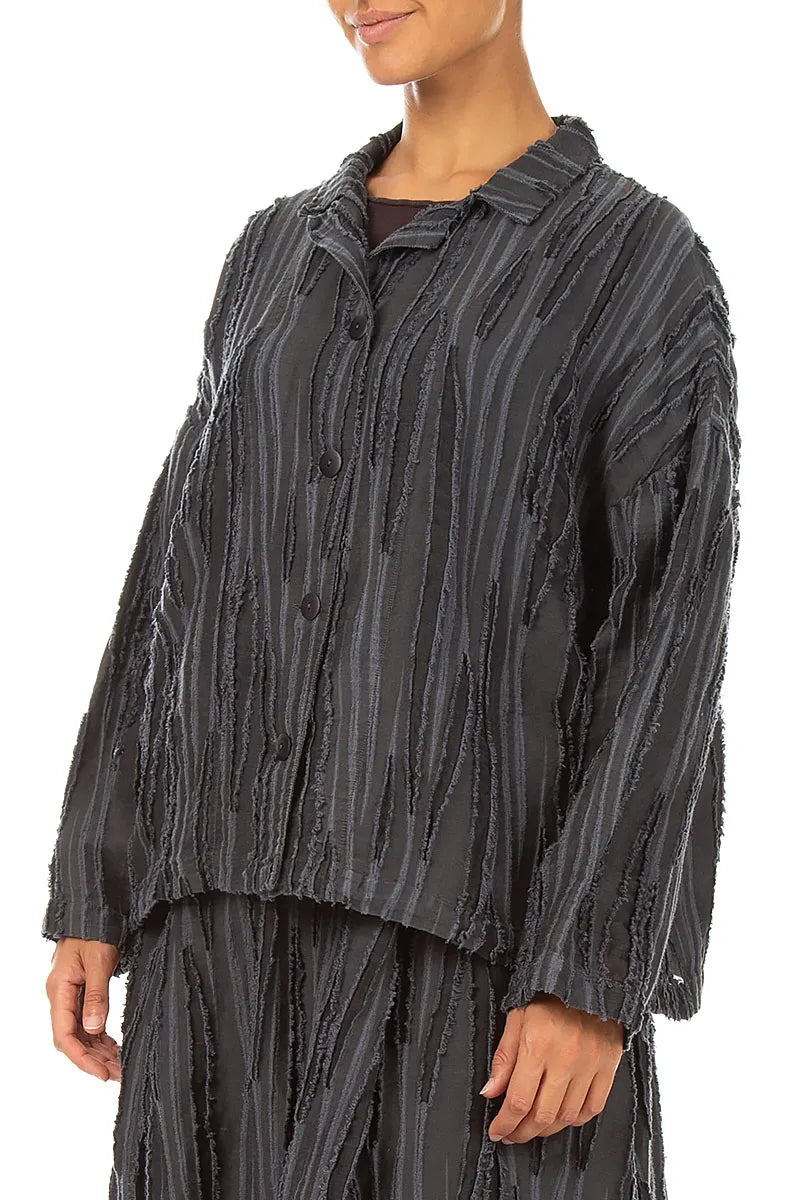 Slate Fray Weave Jacket 3
