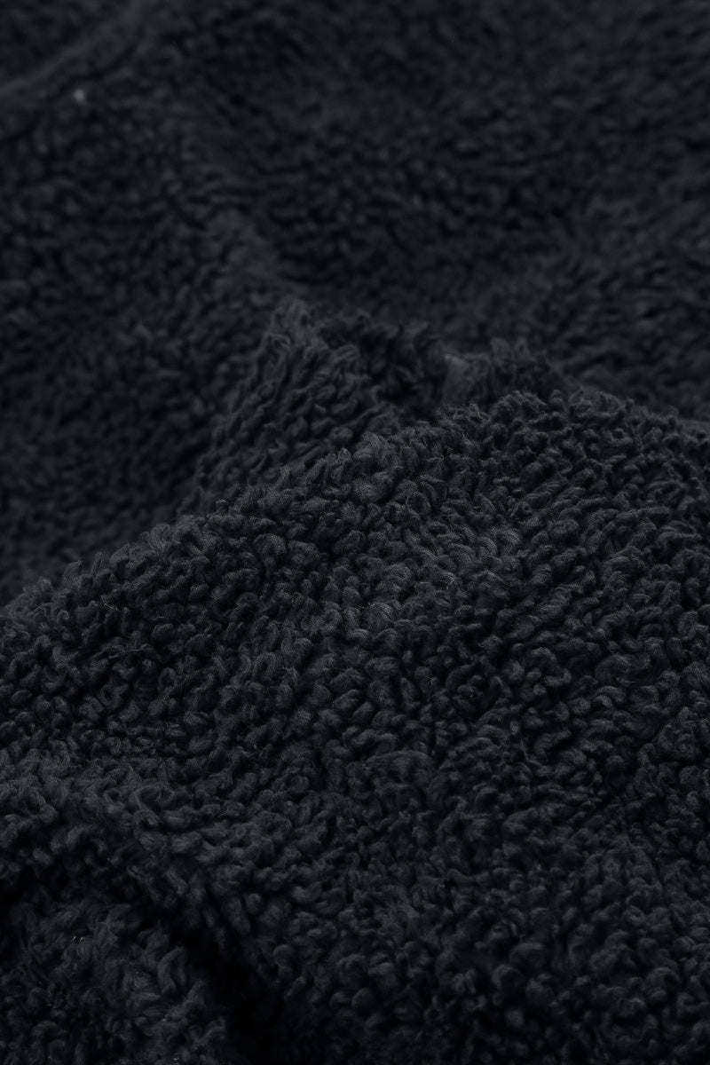 Slate Teddy Cotton Coat