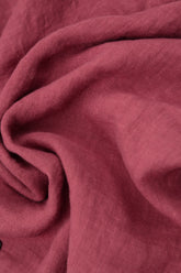 Sleeveless Antique Ruby Linen Top 5