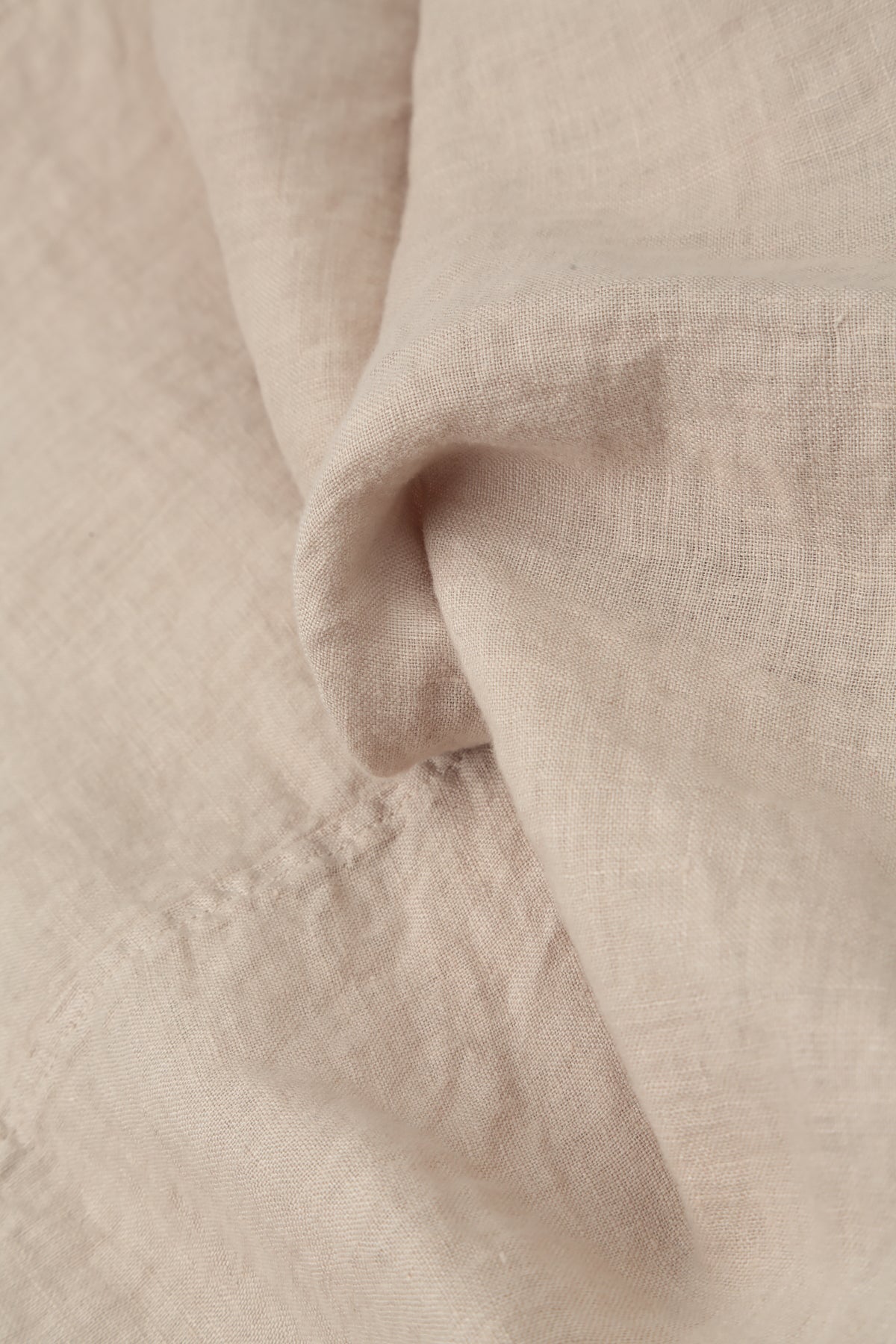 Sleeveless Flared Beige Linen Top 5