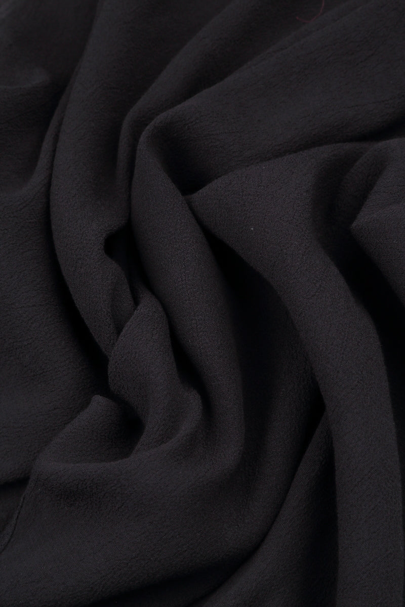 Sleeveless Layered Graphite Viscose Blouse 5