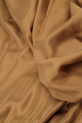 Sleeveless Longer Back Aged Copper Silk Top 5