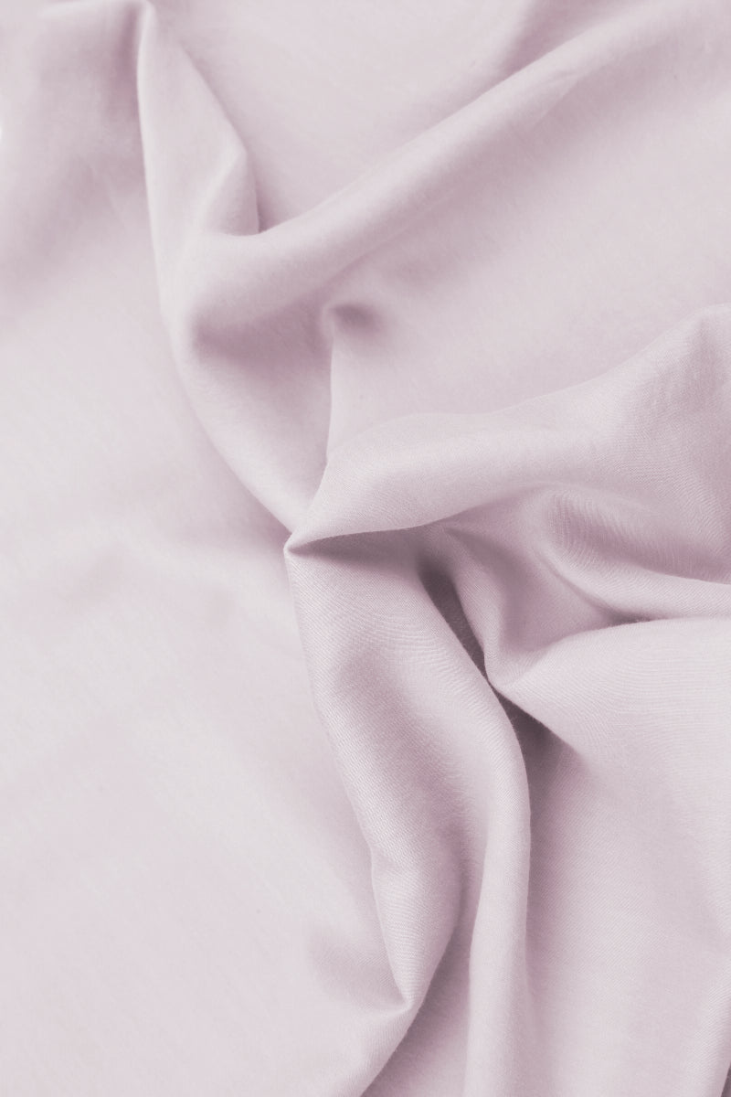 Slight Taper Lilac Silk Bamboo Trousers 5