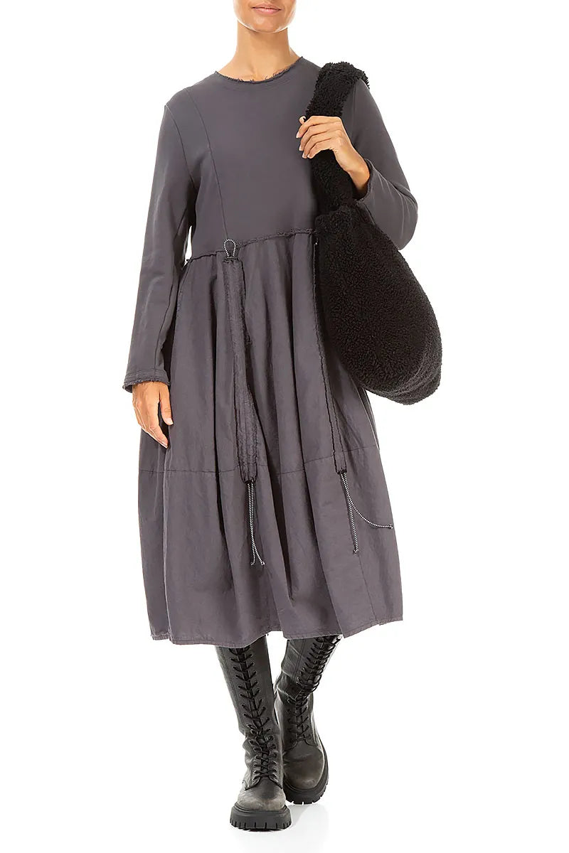 Soft Black Teddy Cotton Bag 2