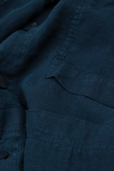 Softly Structured Navy Linen Jacket 5