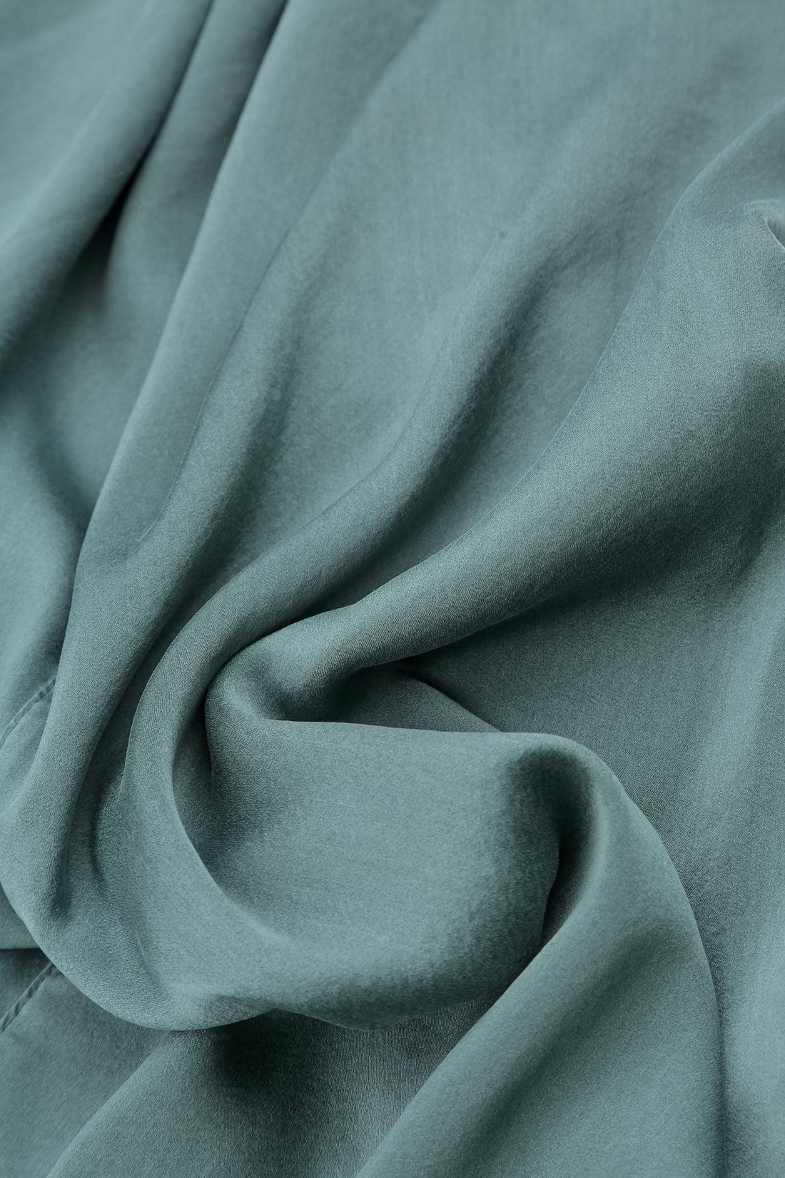 Softly Tailored Slate Silk Shirt 5