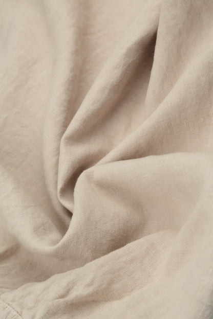 Straight Leg Natural Linen Trousers 5