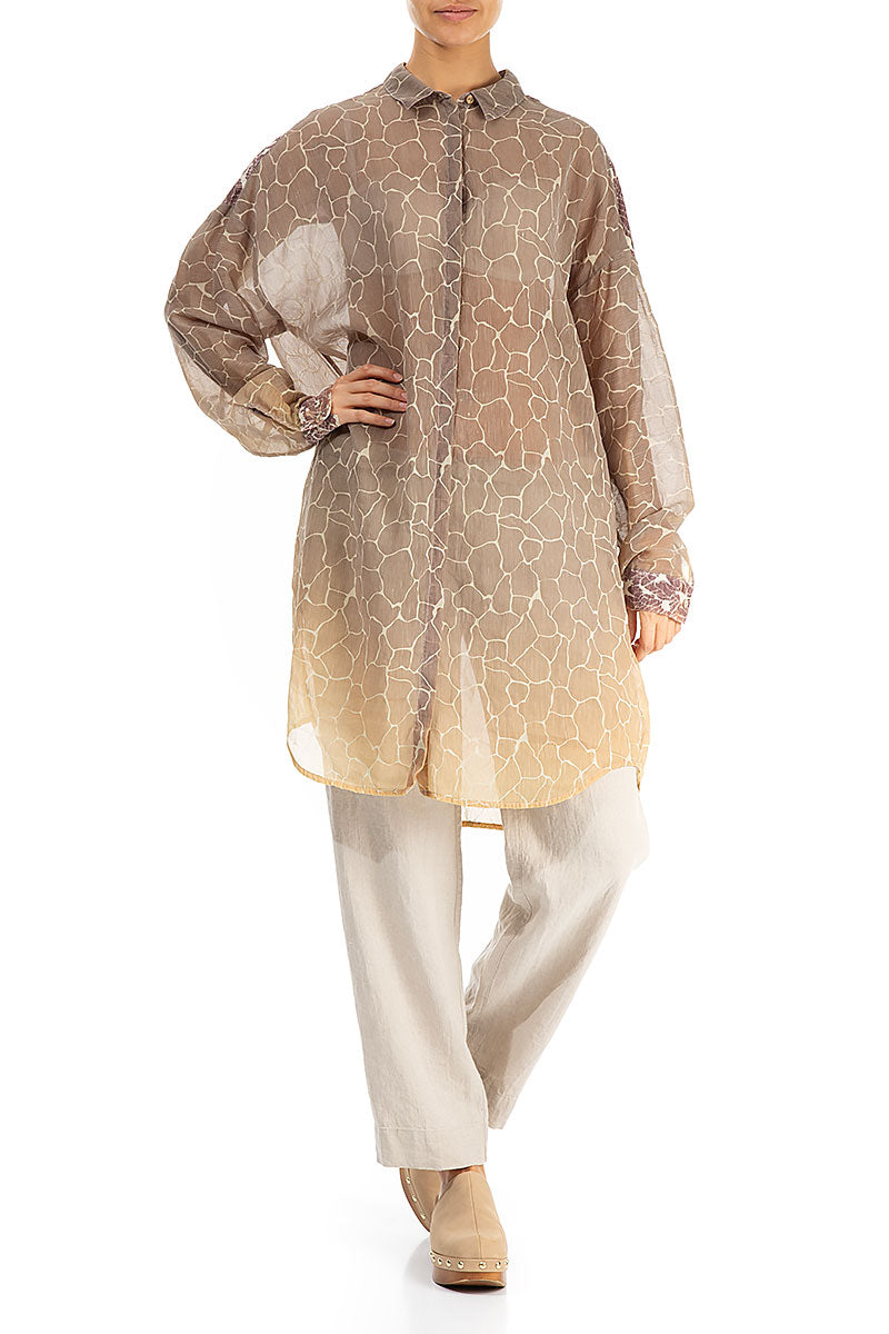 Straight Leg Natural Linen Trousers 4