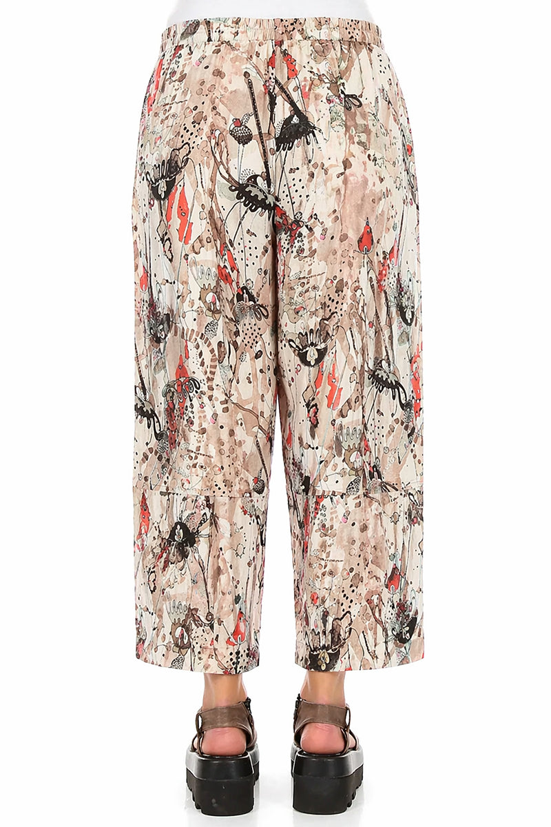 Straight Savannah Linen Trousers 2