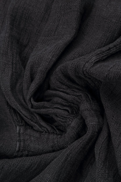 Strappy Graphite Mélange Linen Jumpsuit 5