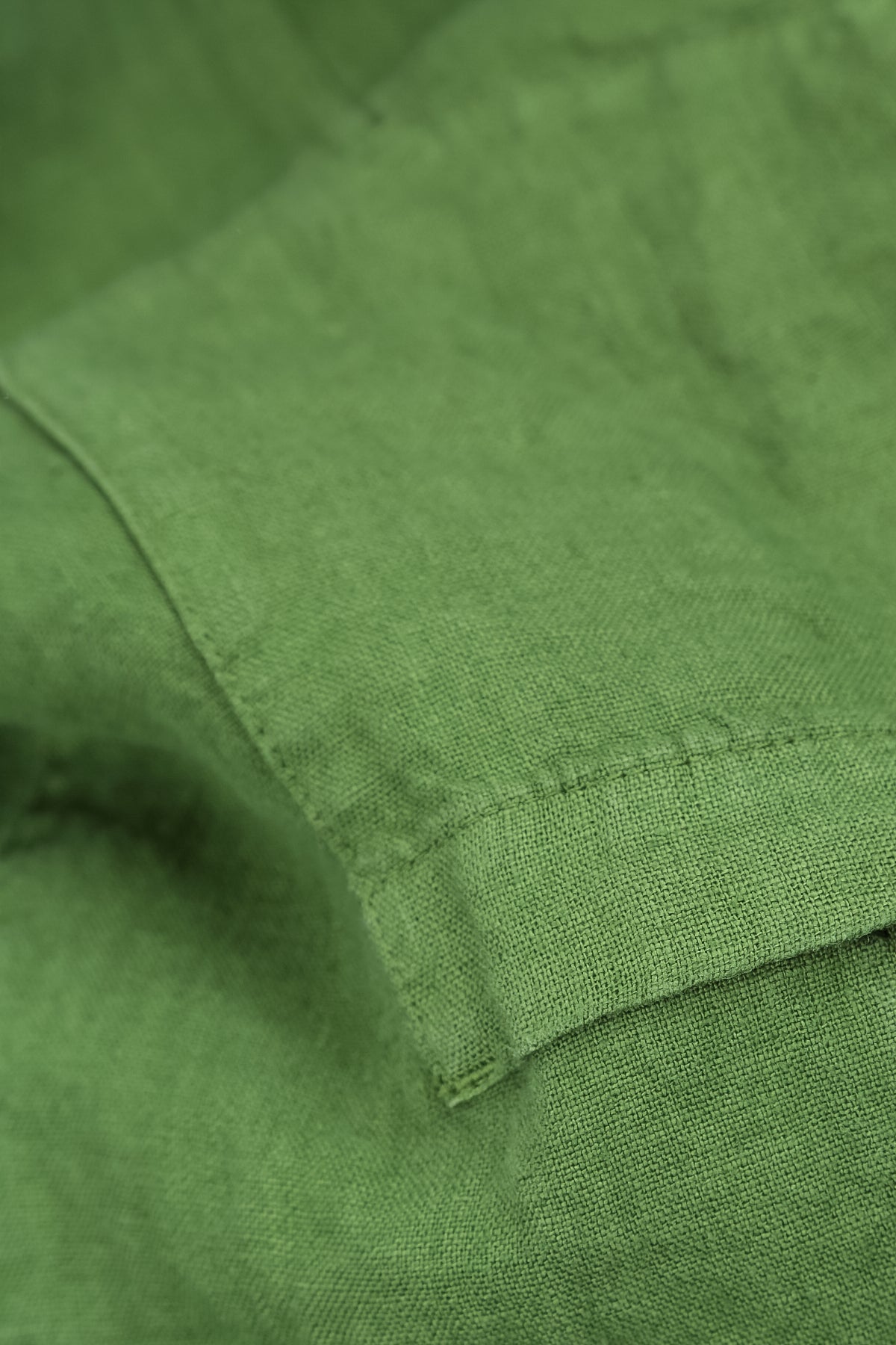 Strappy Shamrock Green Linen Jumpsuit