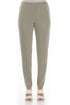 Stylish Olive Silk Leggings 1