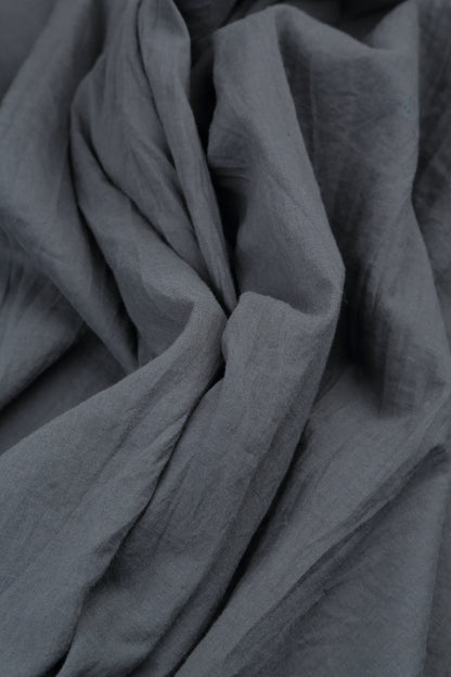 Pantalon fuselé en coton graphite