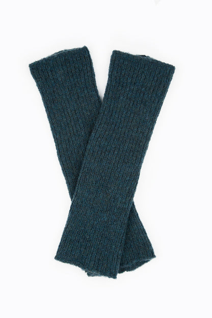 Teal Wool Wrists