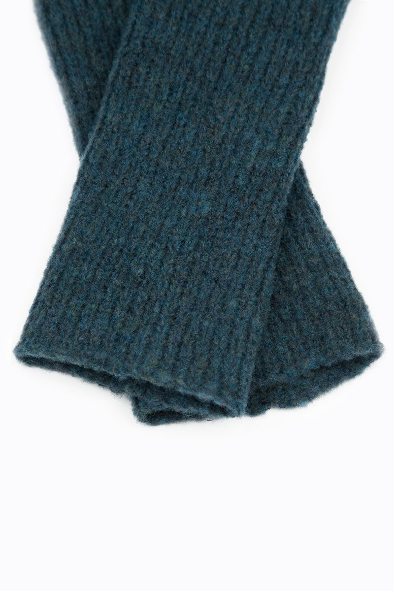 Teal Wool Wrists